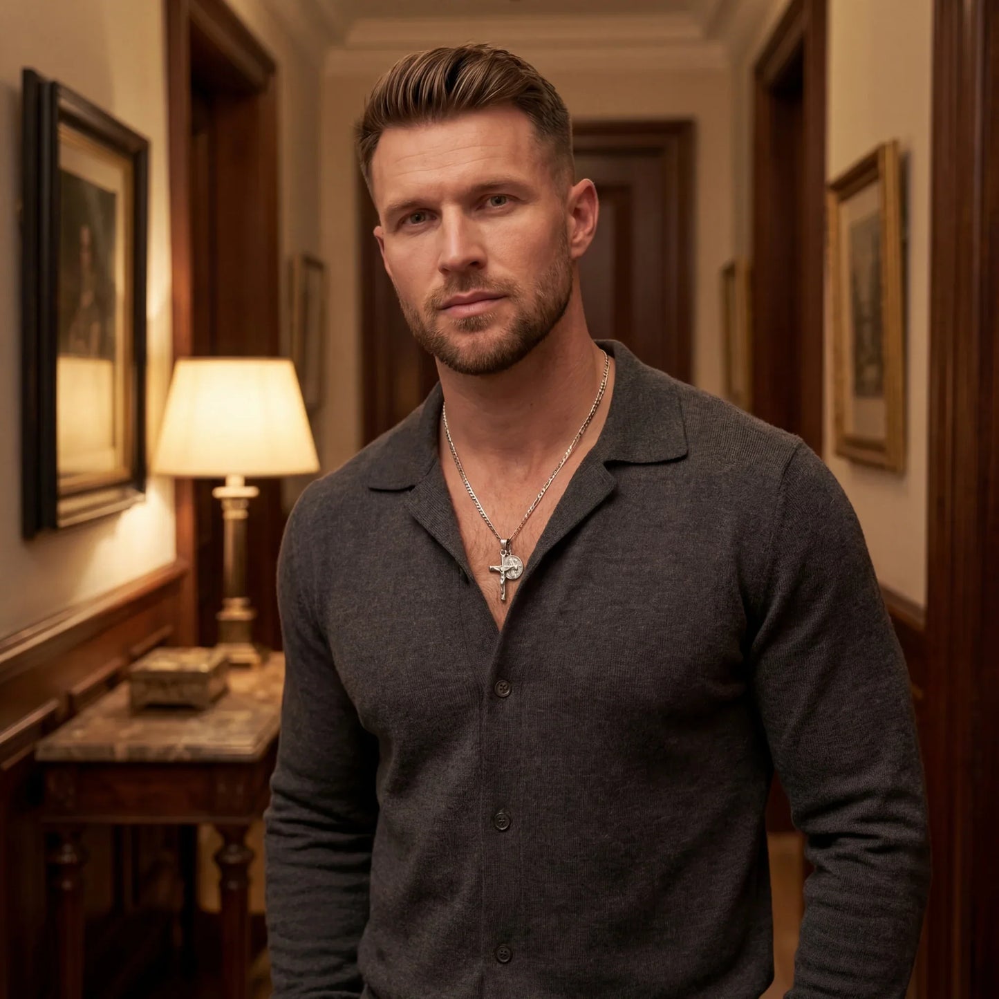 Cross &amp; Mary (silver)