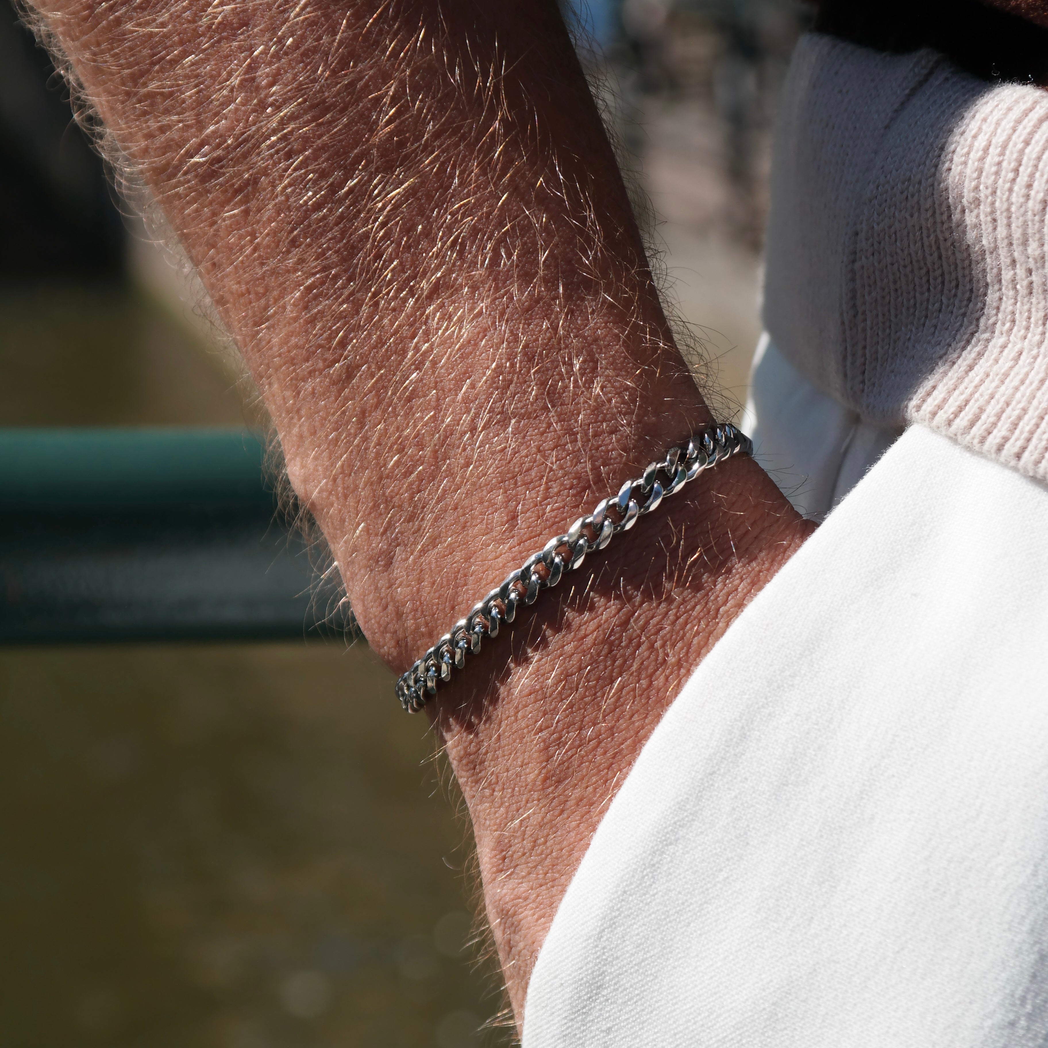 cuban Bracelet 5MM (silver)