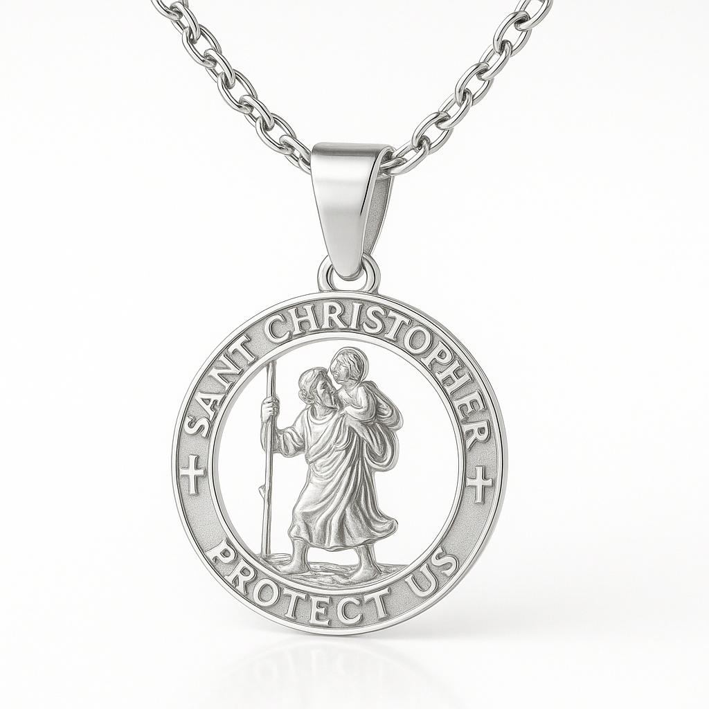 Saint Christopher Pendant (Silver)
