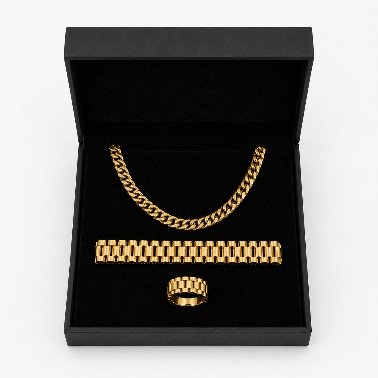 Rolex set Cuban (Gold)