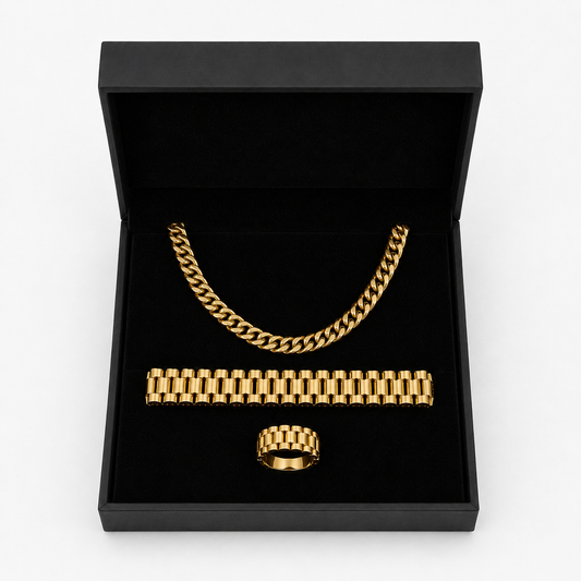 Rolex set Cuban (Gold)