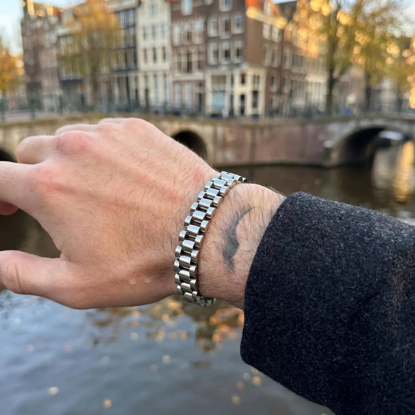 Rolex Bracelet (Silver)