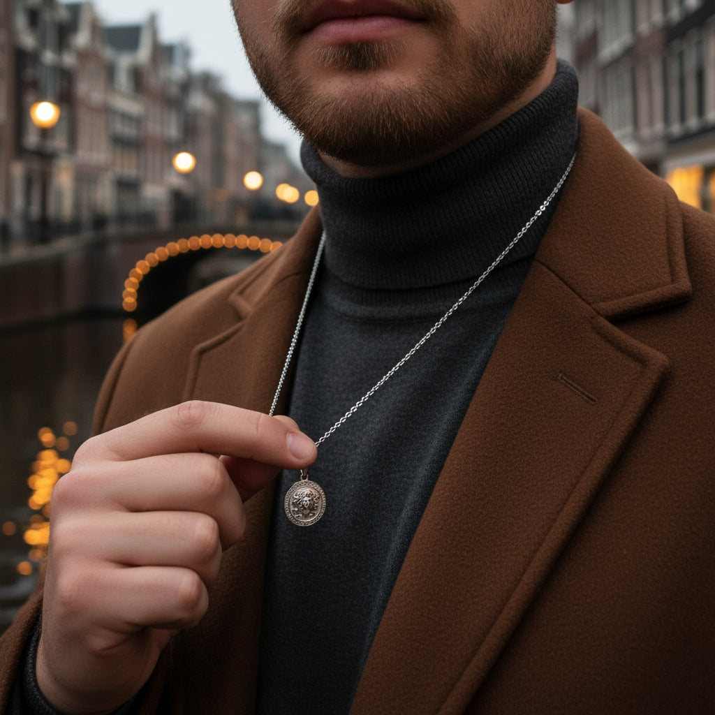 Medusa Pendant (Silver)