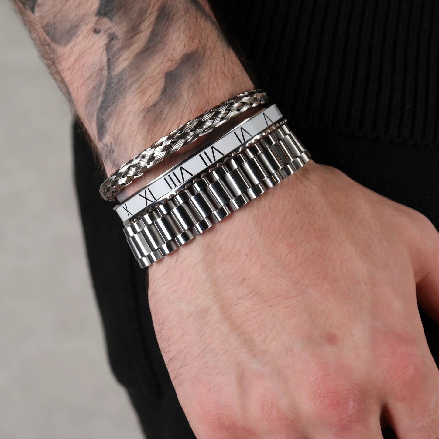 Rolex set white (silver)