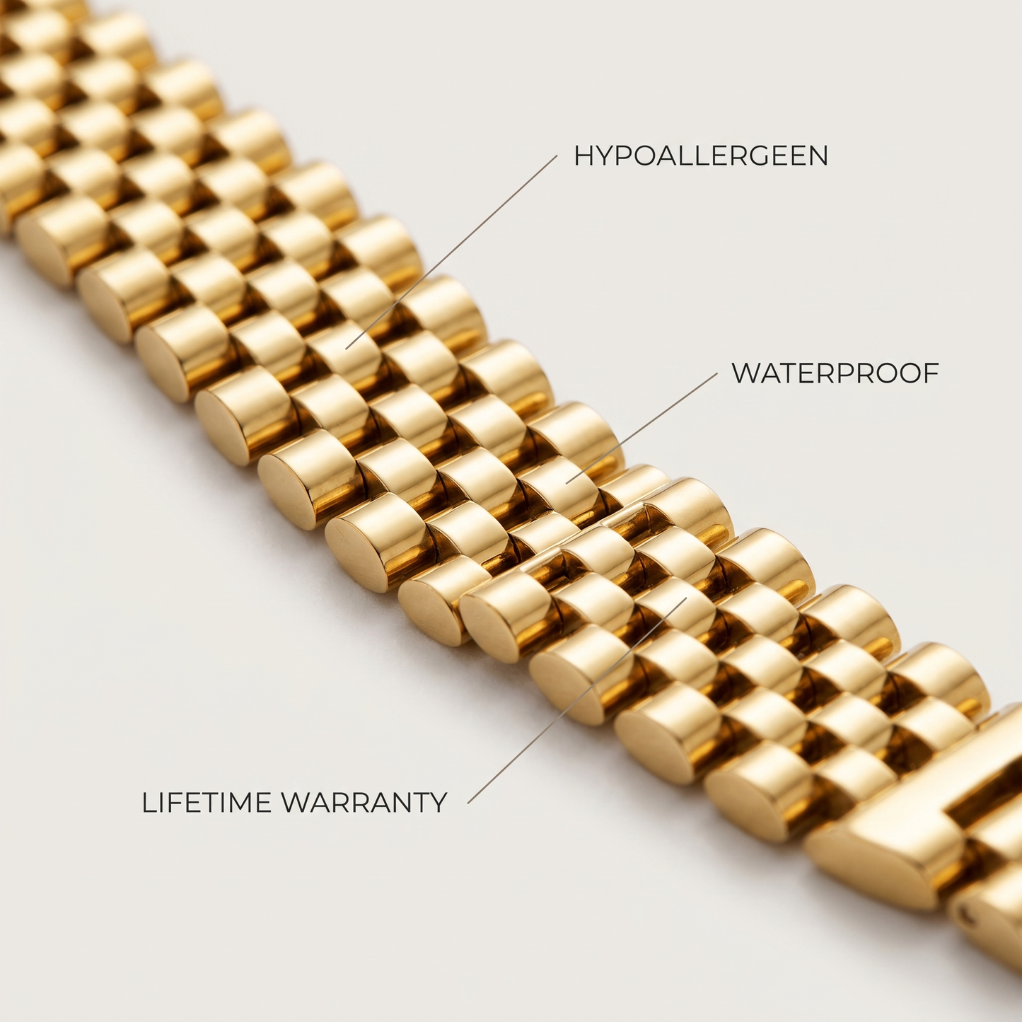 Rolex Chain Jubilee goud - kwaliteit