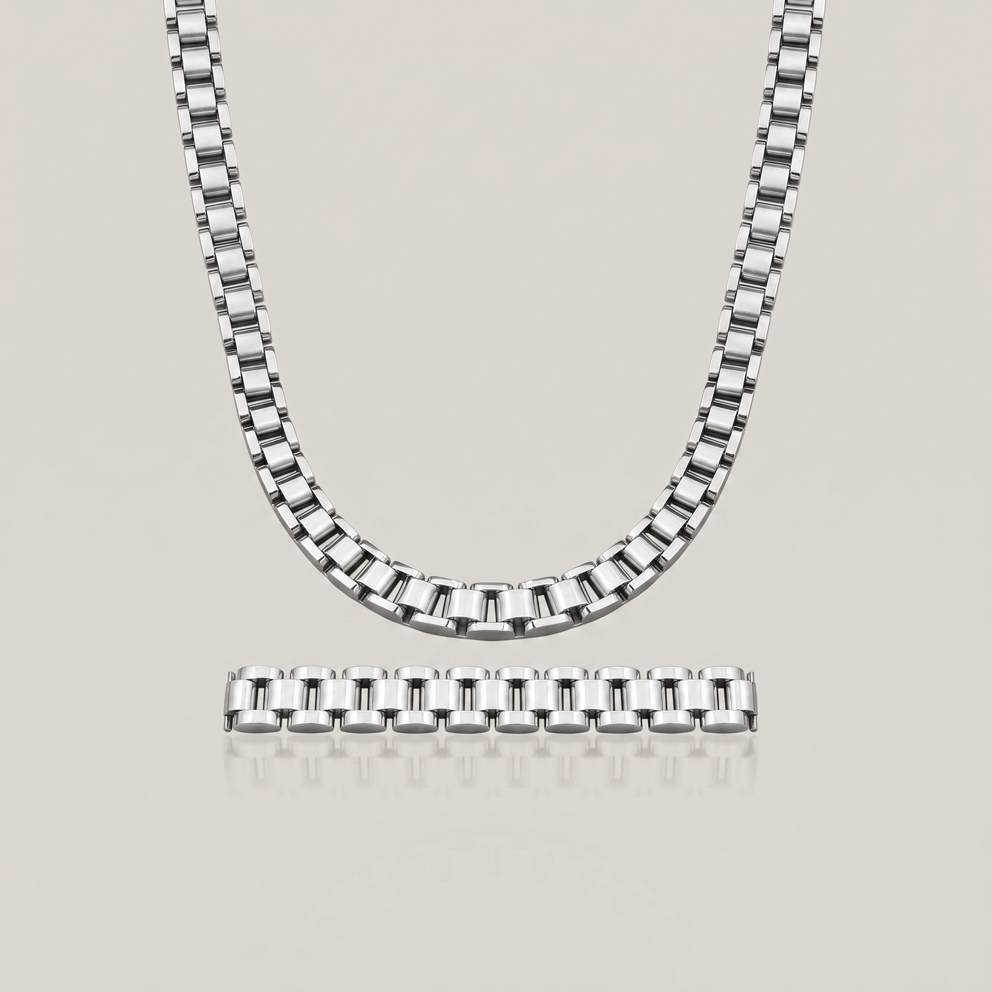 Rolex Chain set silver - studio