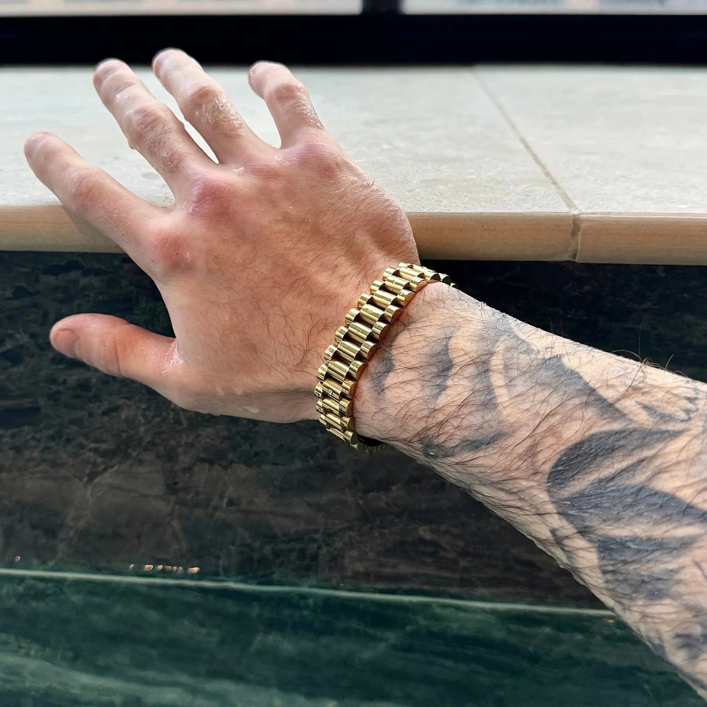 Rolex Bracelet 15mm (Gold) - DeRuiterDR.